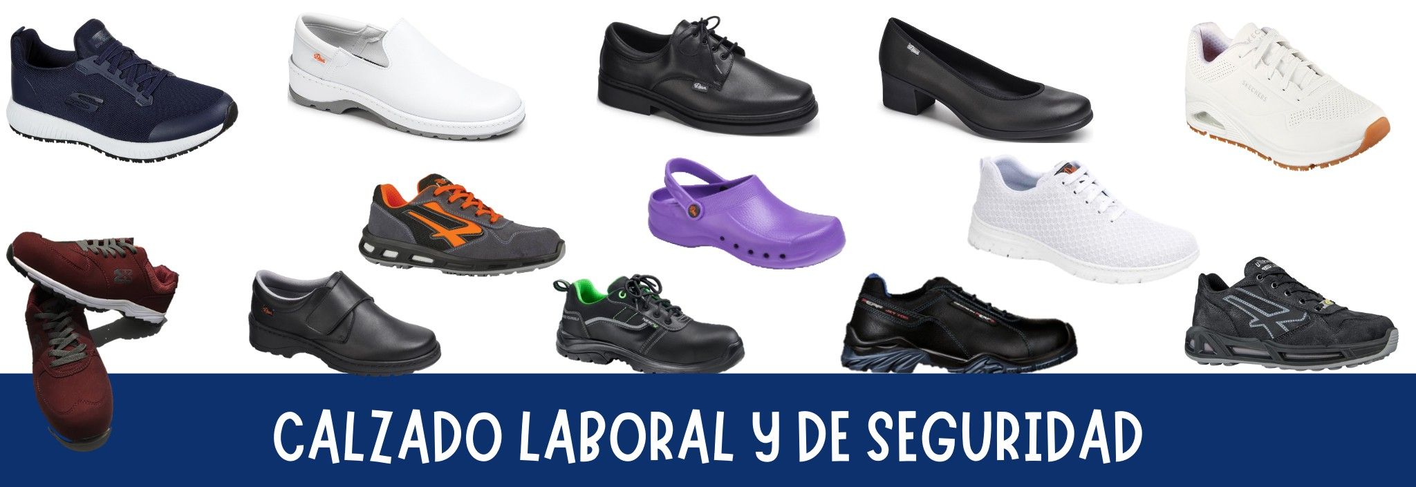 Calzado laboral, zapatos y botas de seguridad para hostelería, sanitarios e industria