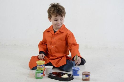 Nouvelles couleurs de blouses blanches pour enfants pour écoles, laboratoires...