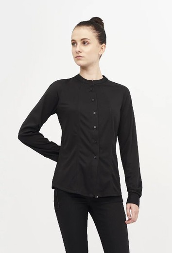 Camisa Punto Mujer negro o blanco