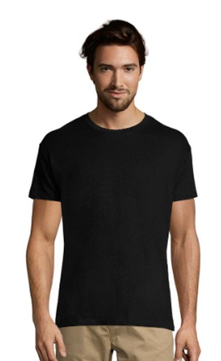 Camiseta unisex manga corta blanco, negro o gris (hasta 3XL)