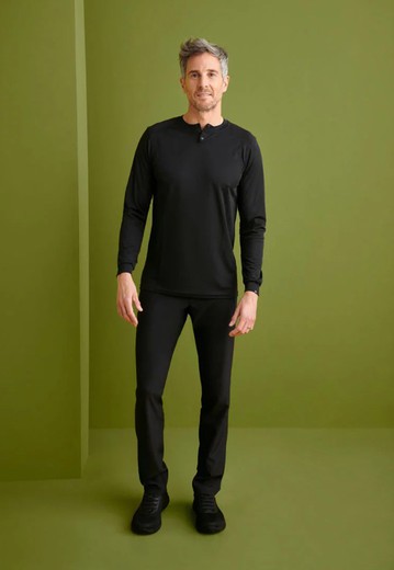 Pantalon slim homme noir