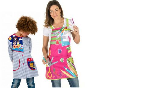 Batas y delantales para adultos y niños