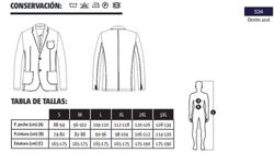 Veste homme en jean