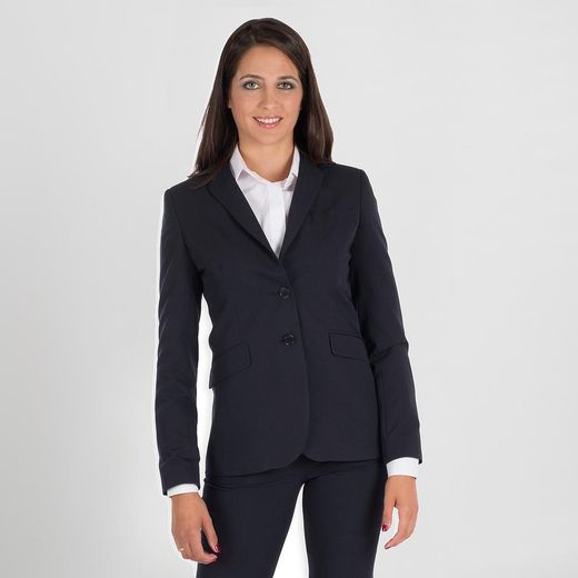 Americana Mujer Trivial (Tejido Elástico)