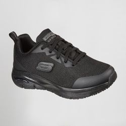 Arch Skechers Mujer negro