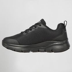 Arch Skechers Mujer negro