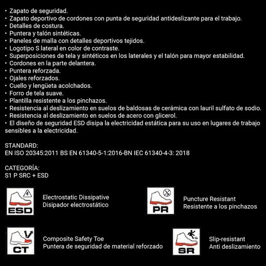 Ayak Skechers Mujer negro