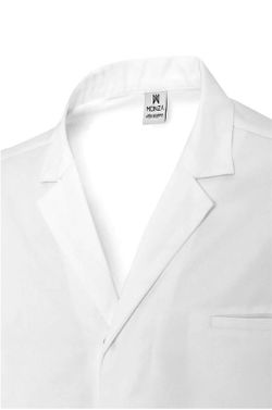 Bata blanca Apux Corchetes hombre