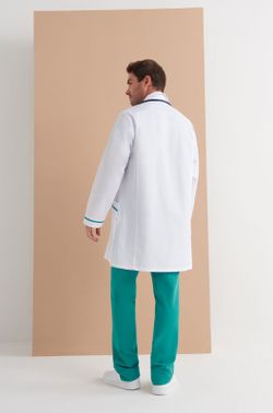 Bata blanca Crux hombre