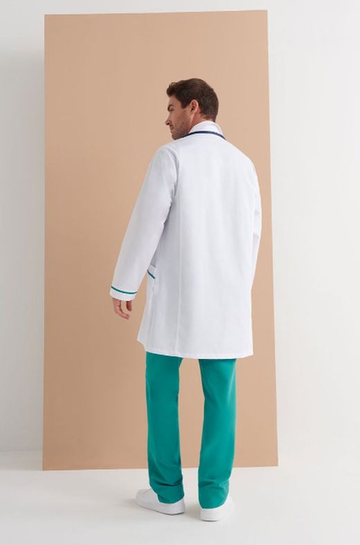 Bata blanca Crux hombre