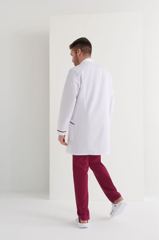 Bata blanca Crux hombre