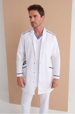 Bata blanca Crux hombre