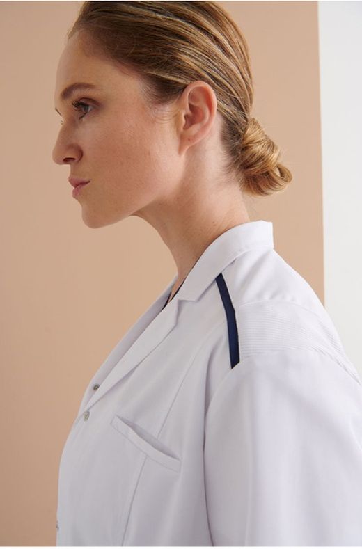 Bata blanca Crux mujer