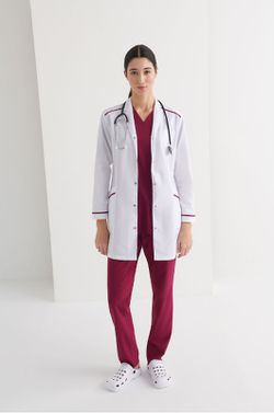 Bata blanca Crux mujer