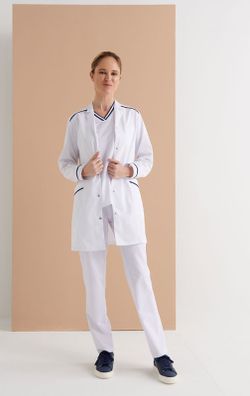 Bata blanca Crux mujer