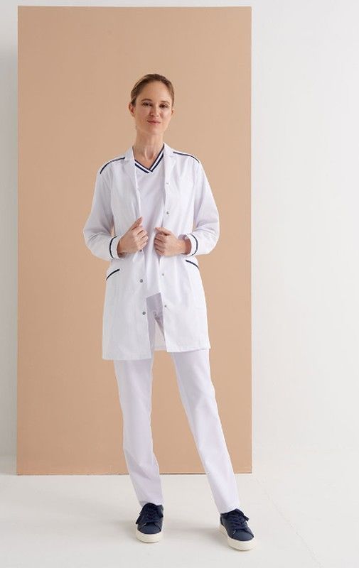 Bata blanca Crux mujer