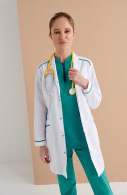 Bata blanca Crux mujer