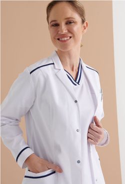 Bata blanca Crux mujer