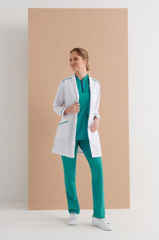 Bata blanca Crux mujer