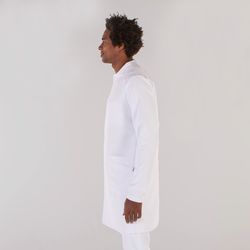 Bata blanca hombre