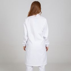 Bata Unisex Enzo (Cierre Velcro y Puños Elásticos)