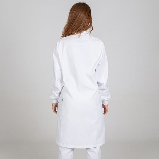 Bata Unisex Enzo (Cierre Velcro y Puños Elásticos)