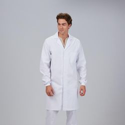 Bata Unisex Enzo (Cierre Velcro y Puños Elásticos)