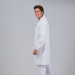 Bata Unisex Enzo (Cierre Velcro y Puños Elásticos)