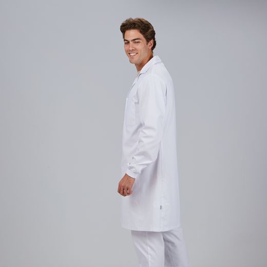 Bata Unisex Enzo (Cierre Velcro y Puños Elásticos)