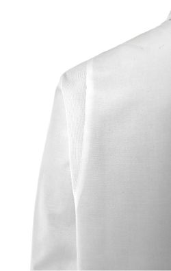 Bata blanca unisex Orion