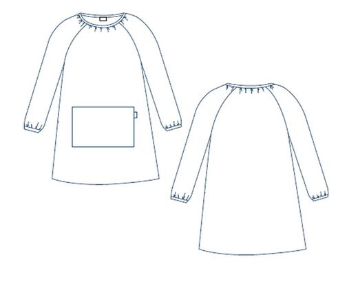 Robe en caoutchouc orange Pocoyo