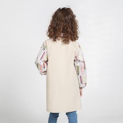 Bata infantil algodón orgánico
