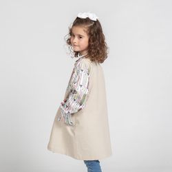 Bata infantil algodón orgánico
