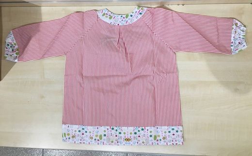 Robe rayée enfant