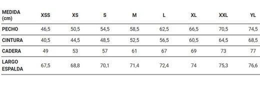 Bata Corta Mujer Manga Corta (Sarga)