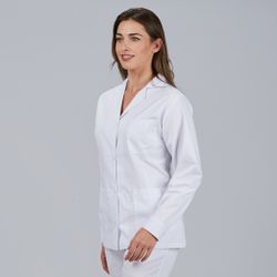 Bata Corta Mujer Manga Larga (Sarga)