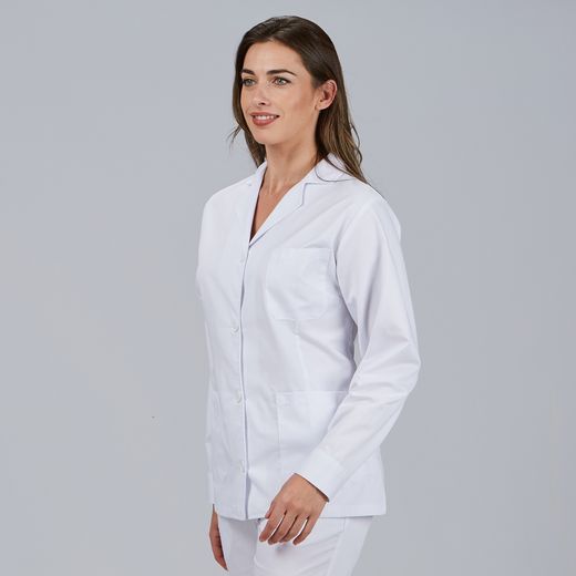 Bata Corta Mujer Manga Larga (Sarga)