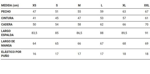 Bata mujer detalle color