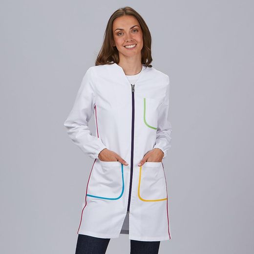 Bata mujer detalle color