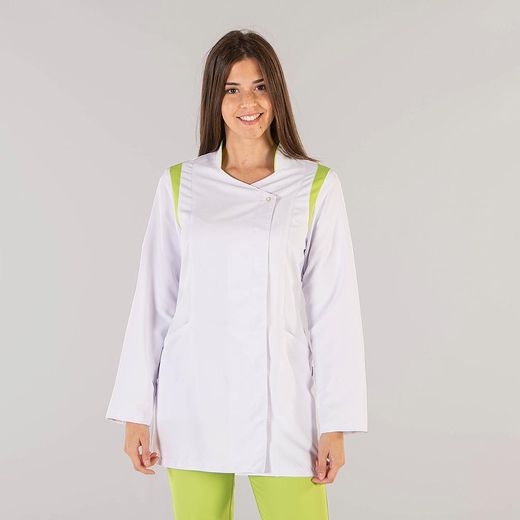 Bata mujer manga larga 2 colores