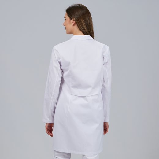 Bata Mujer Manga Larga sin Puños (Sarga)