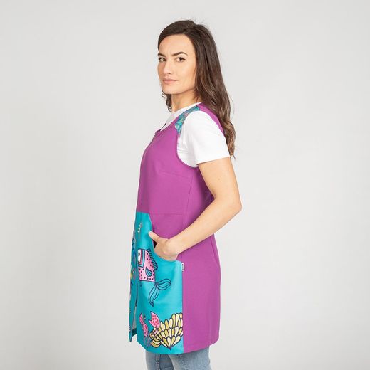 Bata mujer tirantes océano