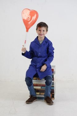 Bata infantil de colores