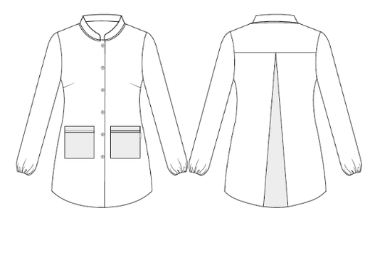 Bata Vichy azul o rosa