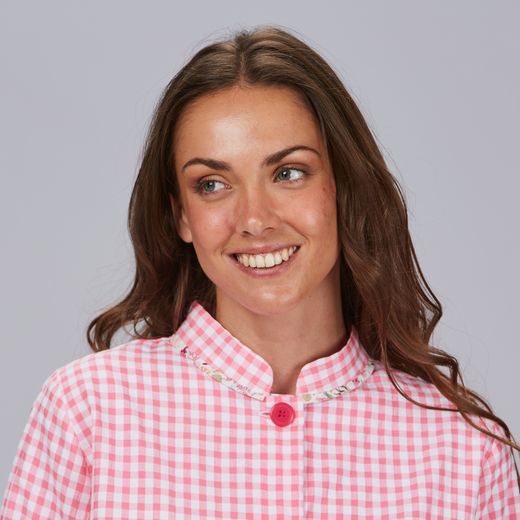 Bata Vichy azul o rosa