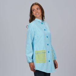 Bata Vichy azul o rosa