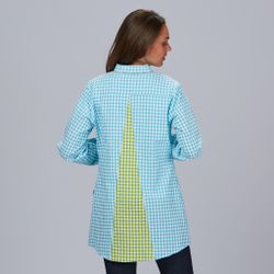 Bata Vichy azul o rosa