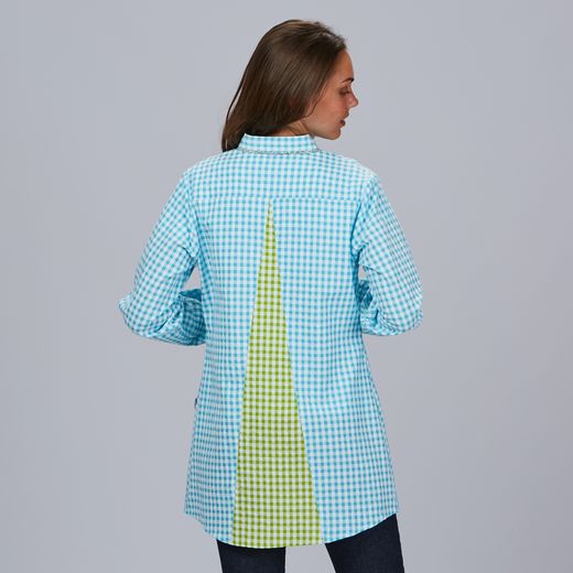 Bata Vichy azul o rosa