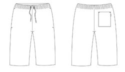 Bermuda Unisex Microfibra (Antilejía)