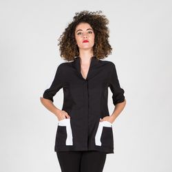 Chemisier femme pour la beauté ou la coiffure